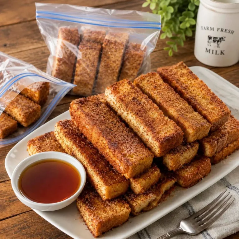 French Toast Sticks (Frühstück zum Vorbereiten und Einfrieren)