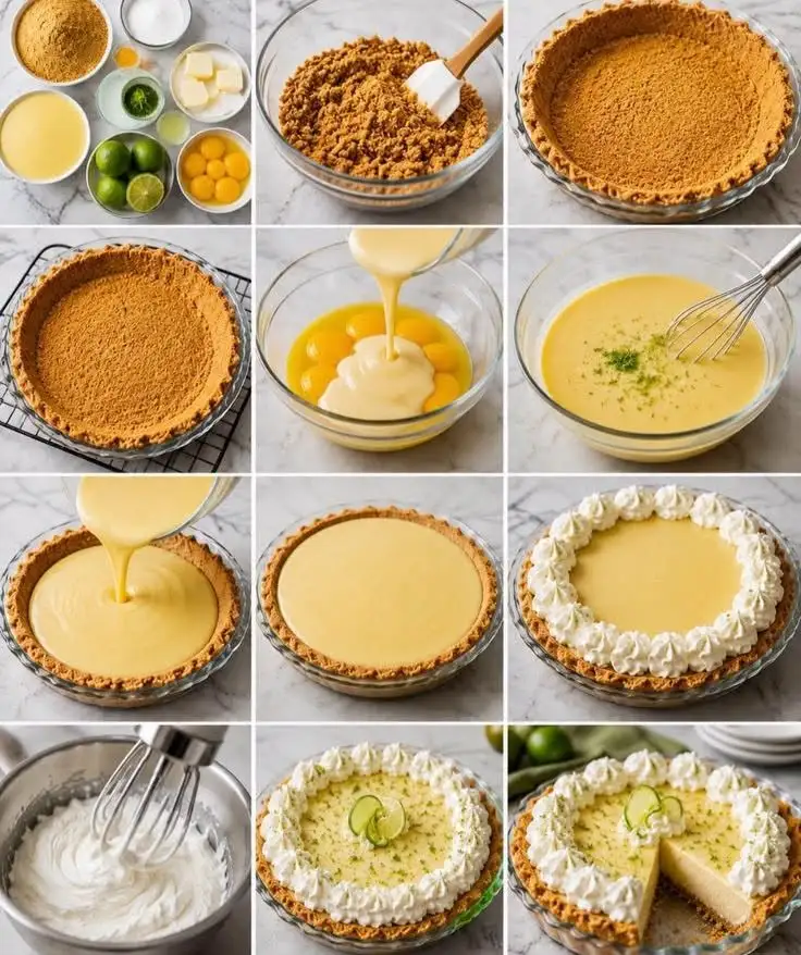 Limettentarte (Key Lime Pie)