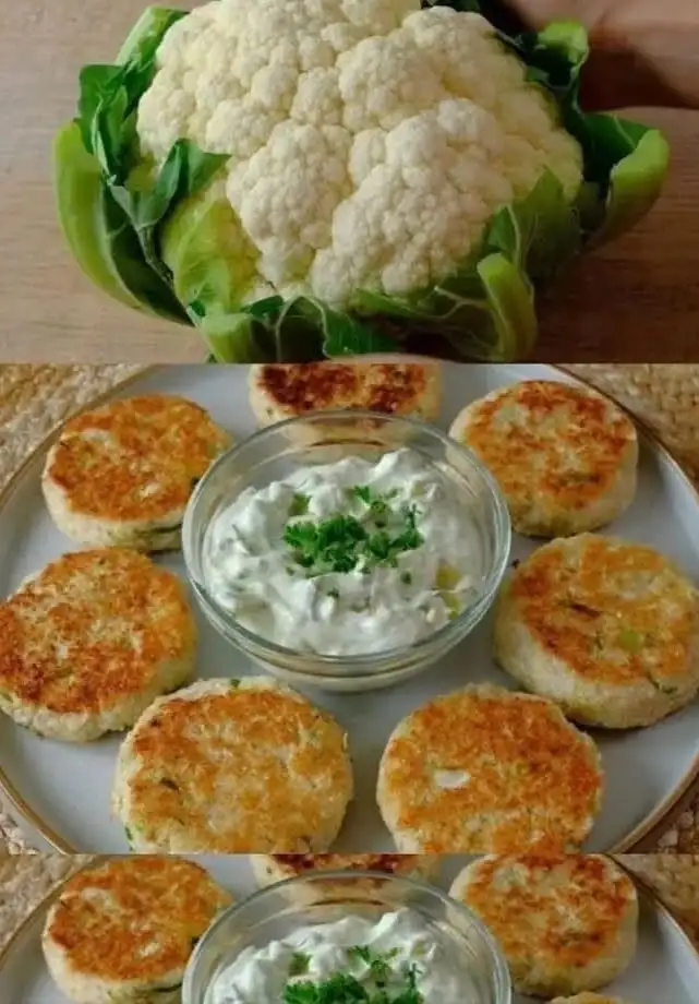 Blumenkohl-Puffer