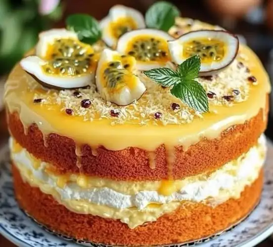 Maracuja-Kokos-Kuchen