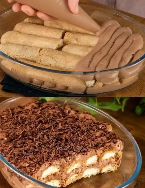 Cremiges Schokoladen-Tiramisu