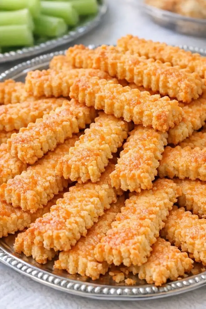 LeckerInspo: 4 Zutaten für unglaublich knusprige Cheddar-Käsestangen