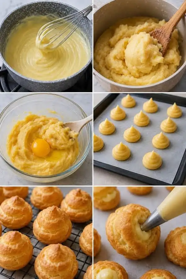 Windbeutel mit Vanillecreme:So gelingen Windbeutel wie aus der Konditorei – mit einem Rezept, das jeder nachbacken kann.
